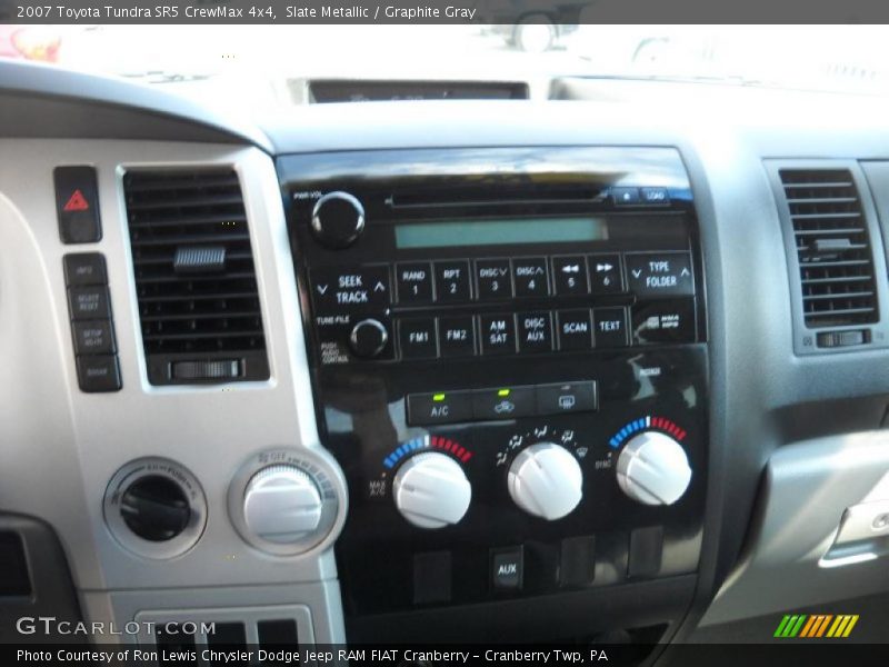 Slate Metallic / Graphite Gray 2007 Toyota Tundra SR5 CrewMax 4x4