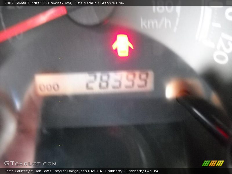 Slate Metallic / Graphite Gray 2007 Toyota Tundra SR5 CrewMax 4x4