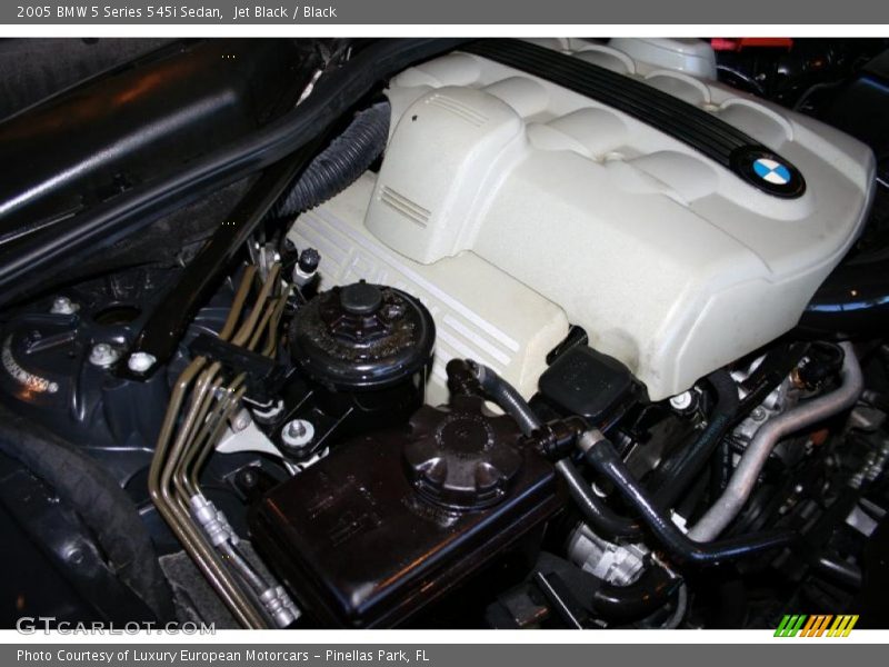 Jet Black / Black 2005 BMW 5 Series 545i Sedan