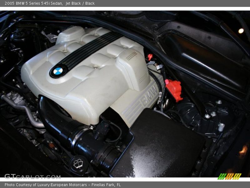 Jet Black / Black 2005 BMW 5 Series 545i Sedan
