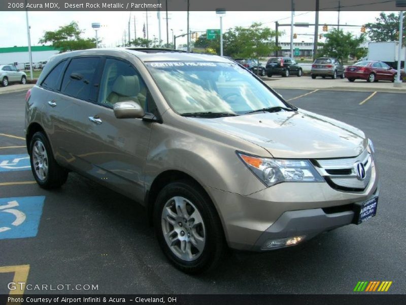 Desert Rock Metallic / Parchment 2008 Acura MDX