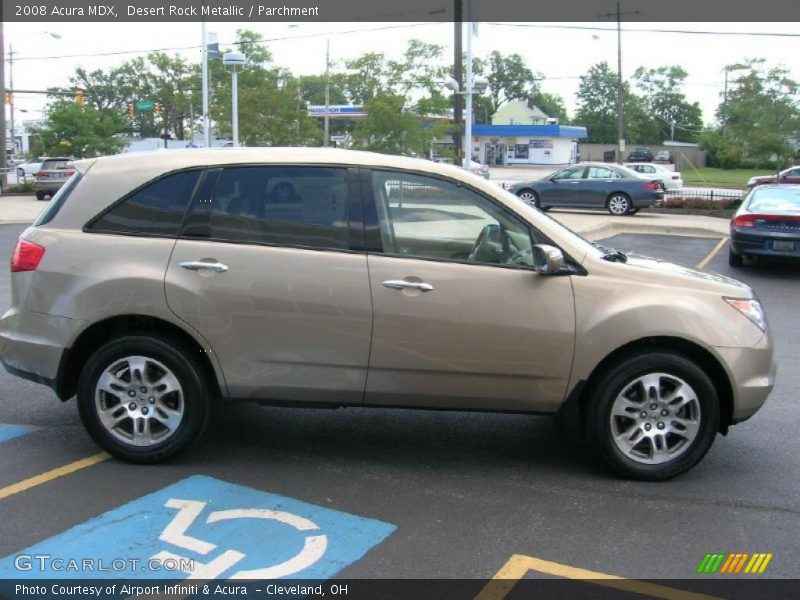 Desert Rock Metallic / Parchment 2008 Acura MDX
