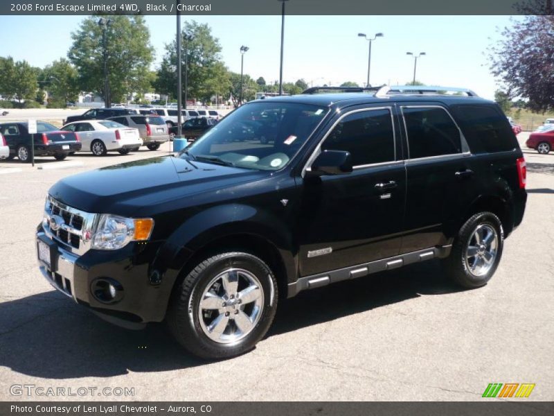 Black / Charcoal 2008 Ford Escape Limited 4WD