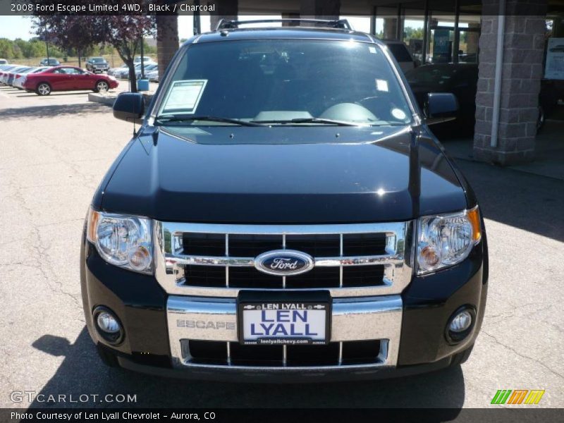Black / Charcoal 2008 Ford Escape Limited 4WD