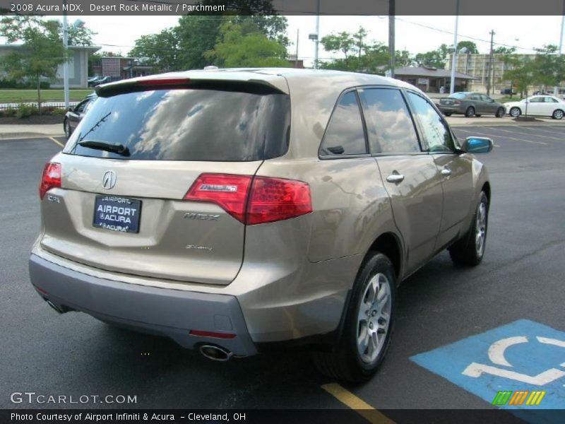 Desert Rock Metallic / Parchment 2008 Acura MDX