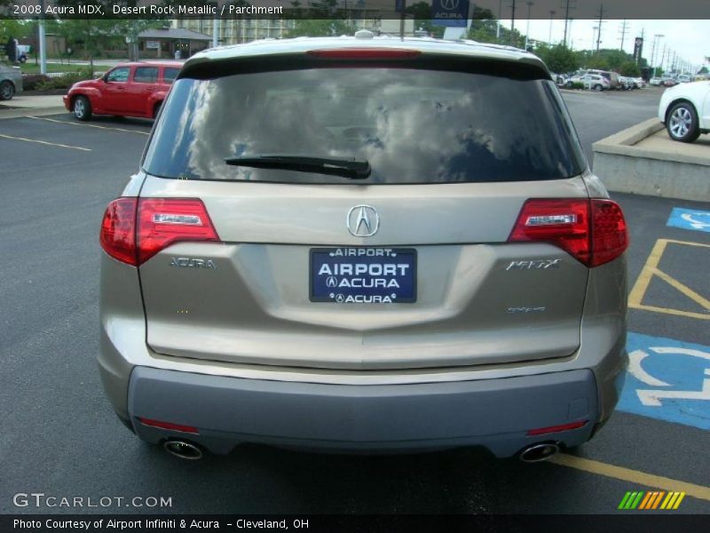Desert Rock Metallic / Parchment 2008 Acura MDX