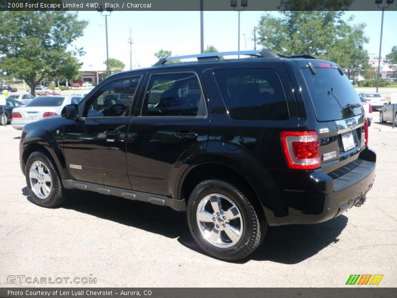 Black / Charcoal 2008 Ford Escape Limited 4WD