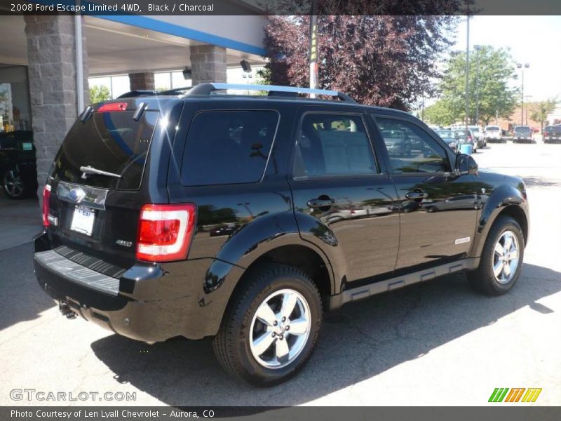 Black / Charcoal 2008 Ford Escape Limited 4WD