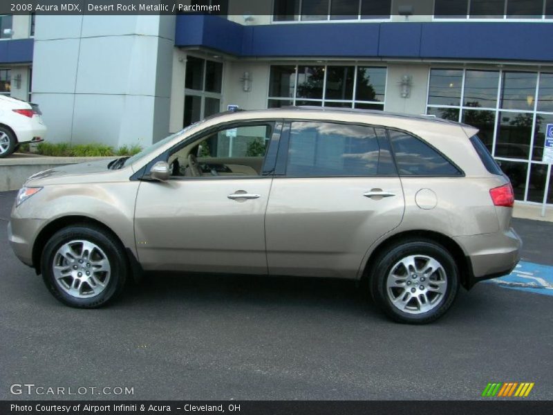Desert Rock Metallic / Parchment 2008 Acura MDX