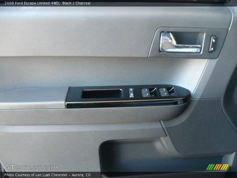 Black / Charcoal 2008 Ford Escape Limited 4WD