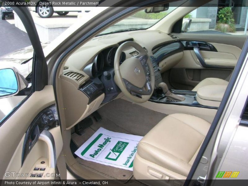 Desert Rock Metallic / Parchment 2008 Acura MDX