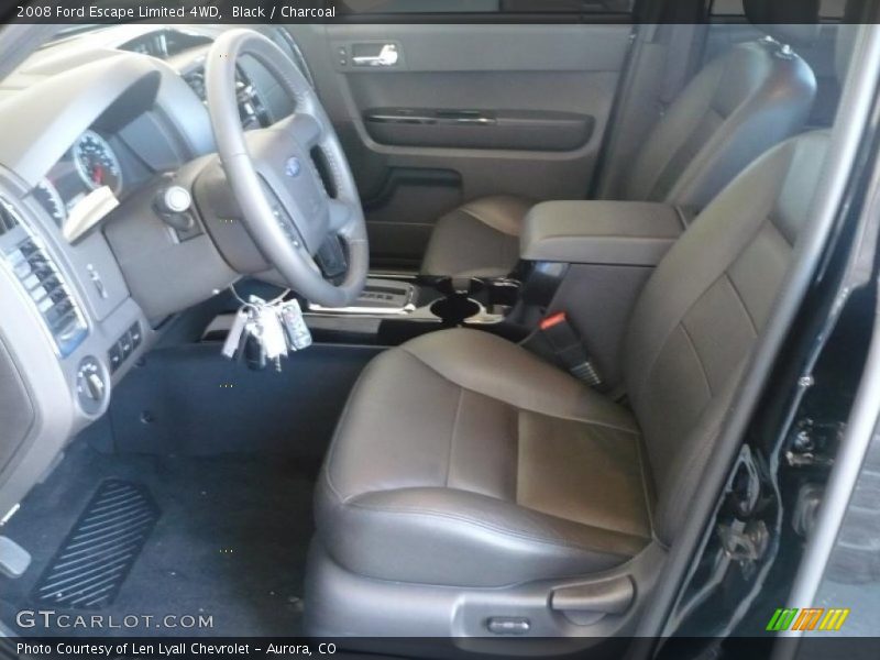 Black / Charcoal 2008 Ford Escape Limited 4WD