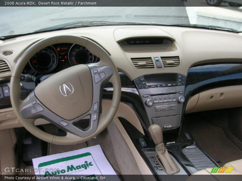 Desert Rock Metallic / Parchment 2008 Acura MDX