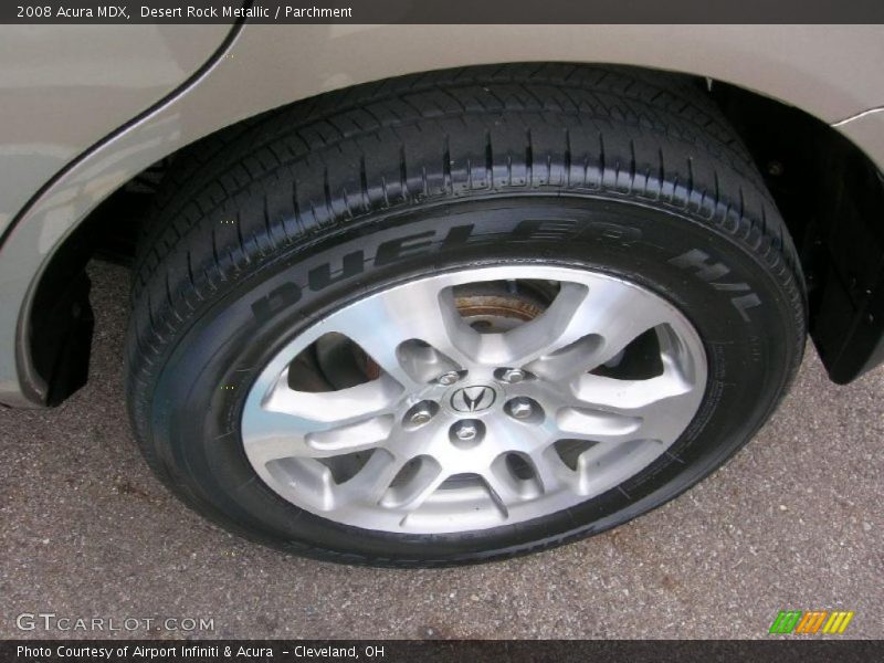 Desert Rock Metallic / Parchment 2008 Acura MDX