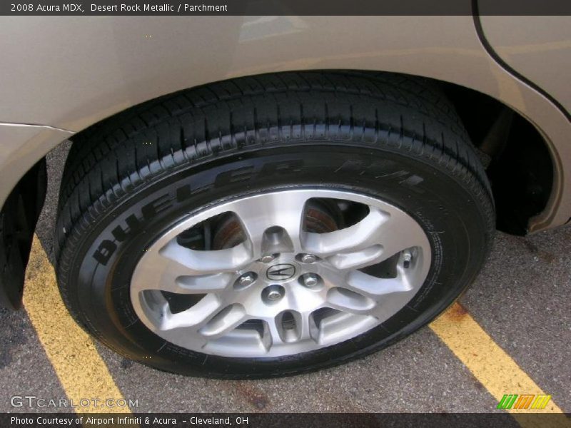 Desert Rock Metallic / Parchment 2008 Acura MDX