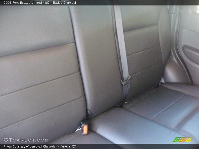 Black / Charcoal 2008 Ford Escape Limited 4WD