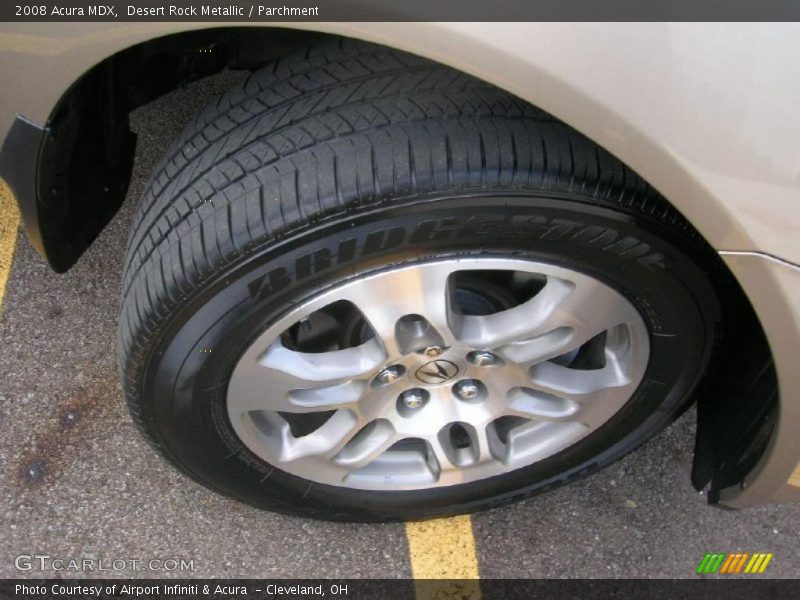 Desert Rock Metallic / Parchment 2008 Acura MDX