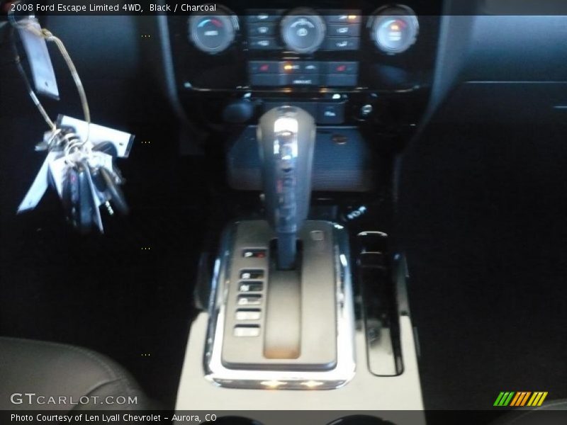 Black / Charcoal 2008 Ford Escape Limited 4WD