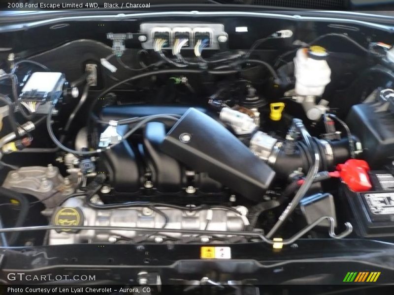 Black / Charcoal 2008 Ford Escape Limited 4WD