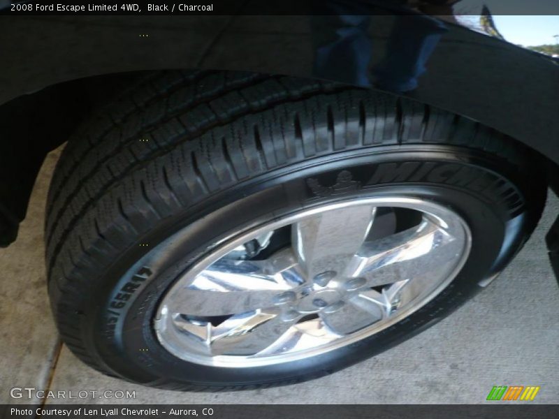 Black / Charcoal 2008 Ford Escape Limited 4WD