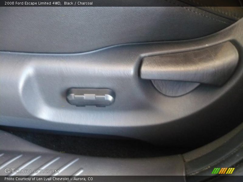 Black / Charcoal 2008 Ford Escape Limited 4WD