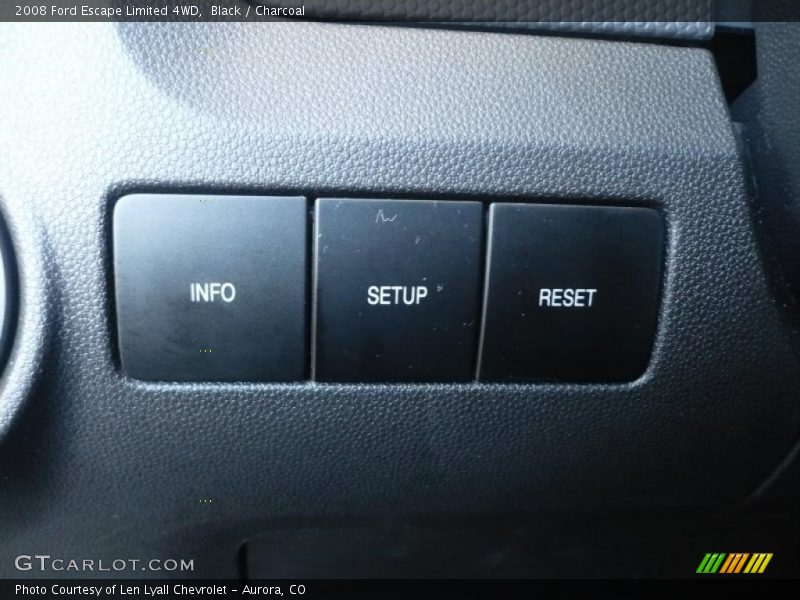 Black / Charcoal 2008 Ford Escape Limited 4WD