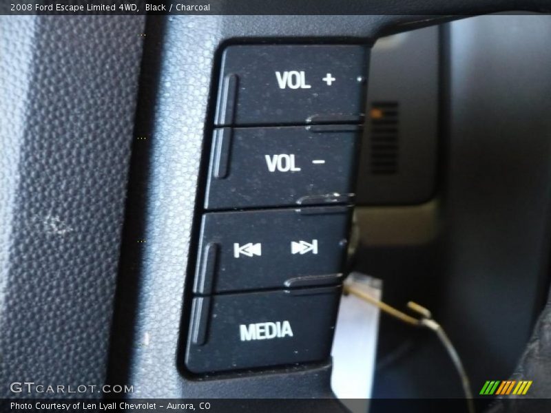 Black / Charcoal 2008 Ford Escape Limited 4WD