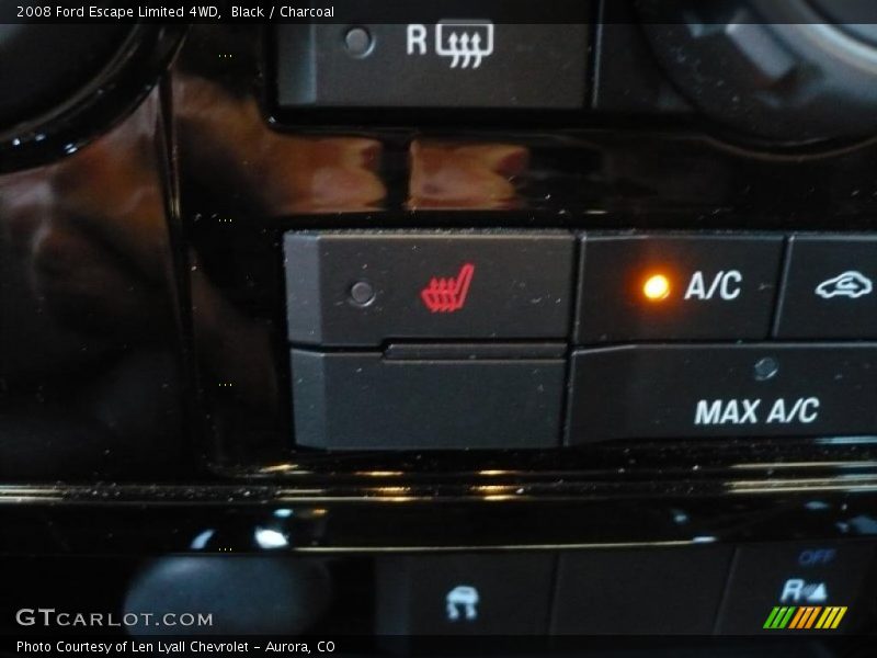 Black / Charcoal 2008 Ford Escape Limited 4WD