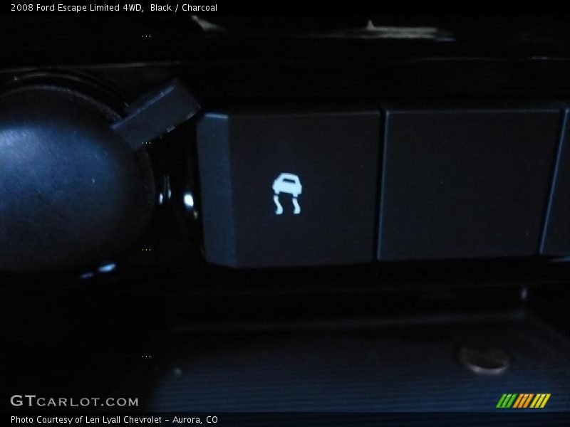 Black / Charcoal 2008 Ford Escape Limited 4WD