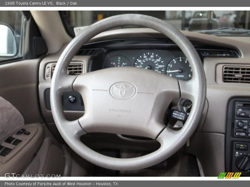 Black / Oak 1998 Toyota Camry LE V6