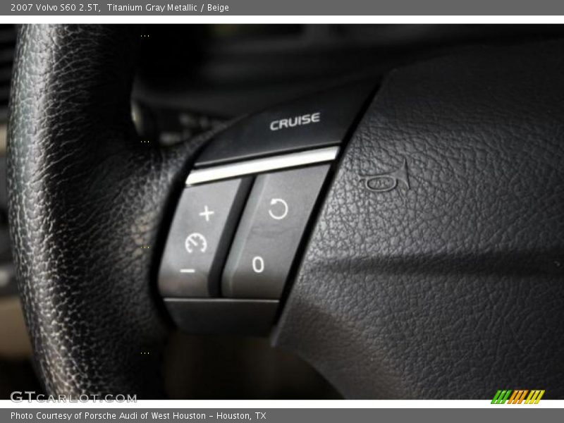 Titanium Gray Metallic / Beige 2007 Volvo S60 2.5T