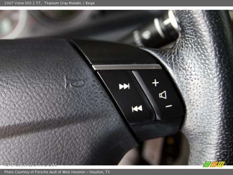 Titanium Gray Metallic / Beige 2007 Volvo S60 2.5T