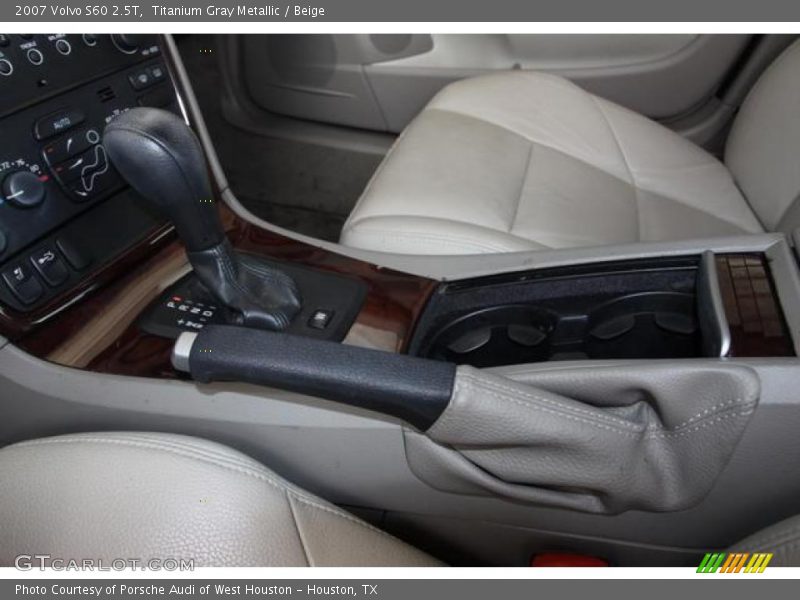 Titanium Gray Metallic / Beige 2007 Volvo S60 2.5T