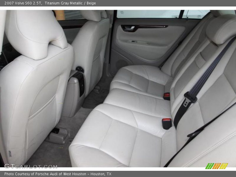 Titanium Gray Metallic / Beige 2007 Volvo S60 2.5T