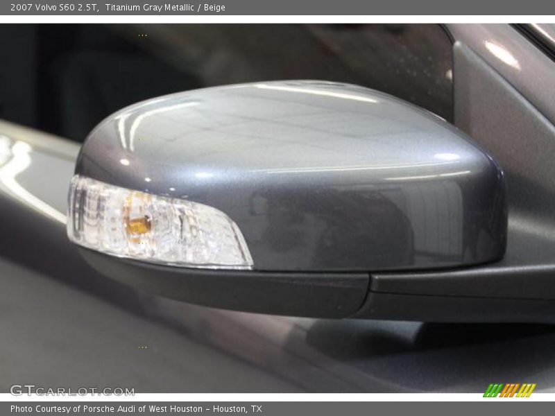 Titanium Gray Metallic / Beige 2007 Volvo S60 2.5T