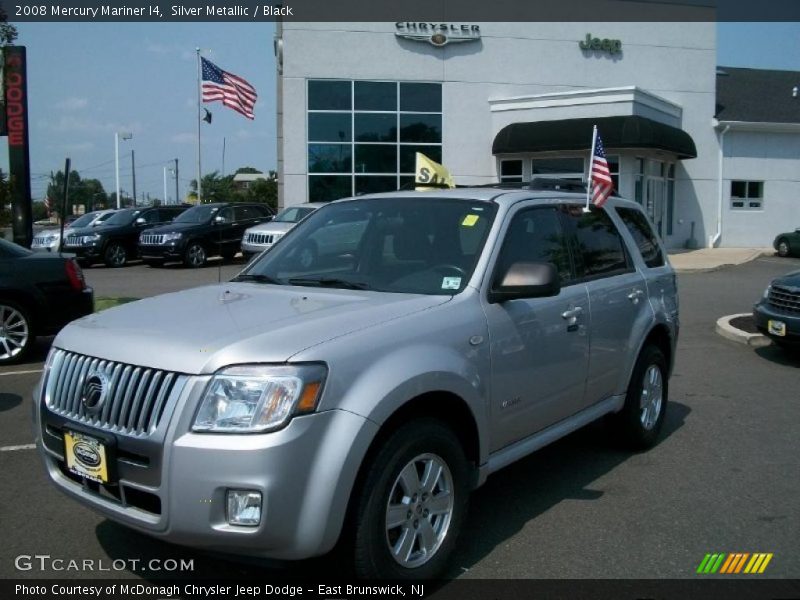 Silver Metallic / Black 2008 Mercury Mariner I4