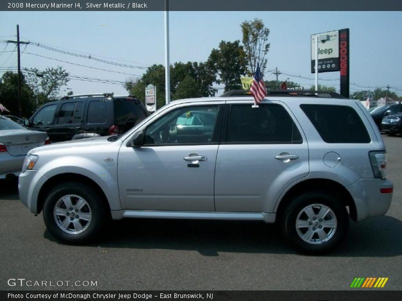 Silver Metallic / Black 2008 Mercury Mariner I4