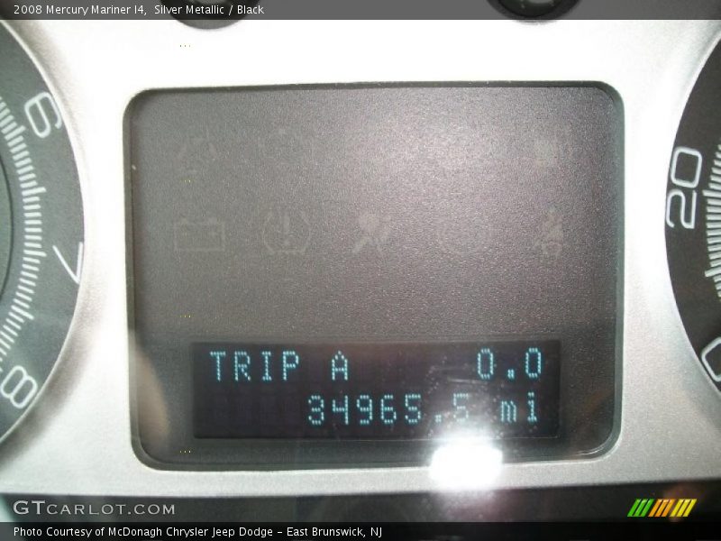 Silver Metallic / Black 2008 Mercury Mariner I4