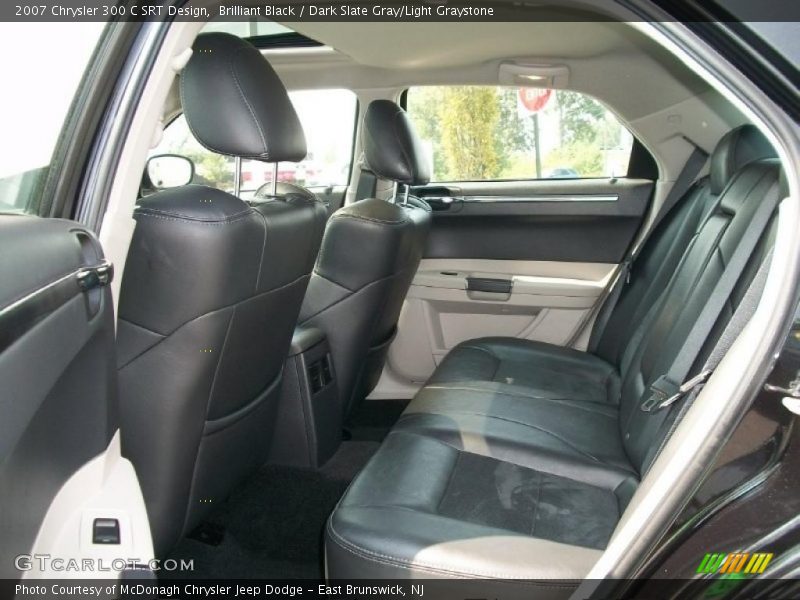Brilliant Black / Dark Slate Gray/Light Graystone 2007 Chrysler 300 C SRT Design