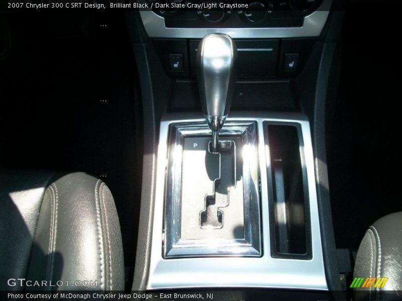 Brilliant Black / Dark Slate Gray/Light Graystone 2007 Chrysler 300 C SRT Design