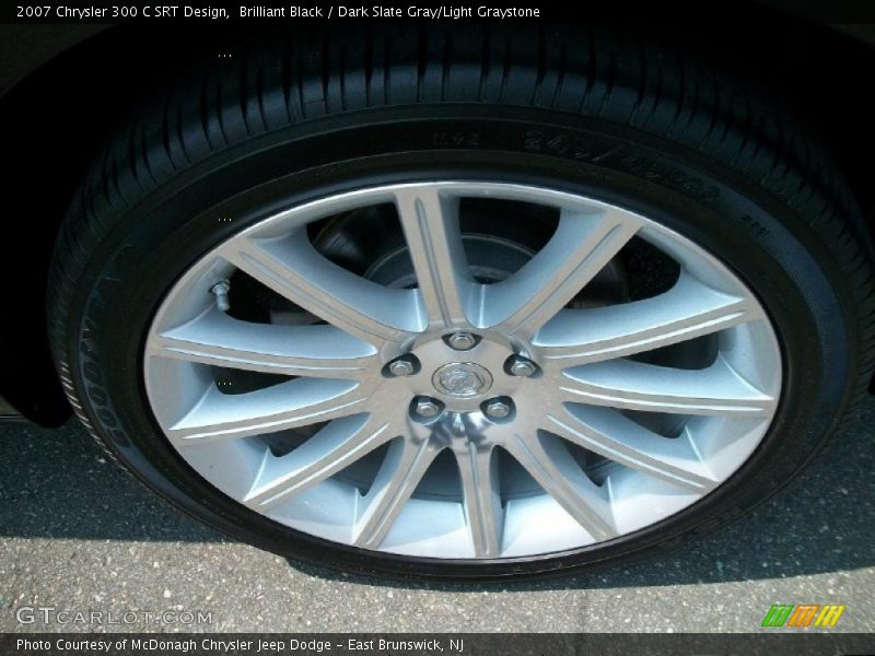 Brilliant Black / Dark Slate Gray/Light Graystone 2007 Chrysler 300 C SRT Design