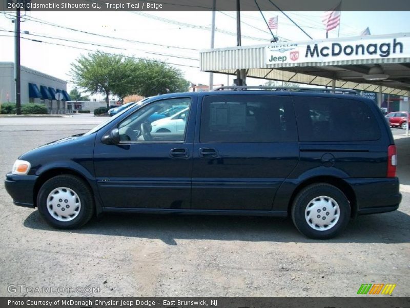 Tropic Teal / Beige 2002 Oldsmobile Silhouette GL