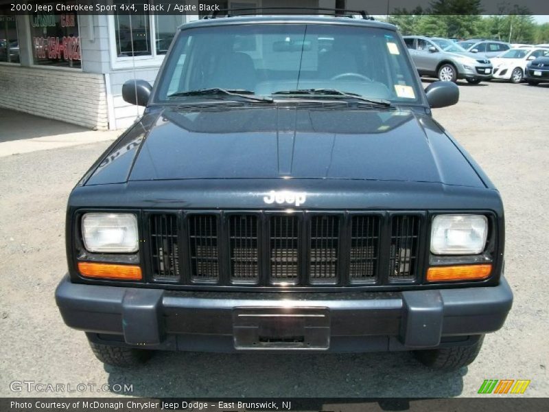 Black / Agate Black 2000 Jeep Cherokee Sport 4x4