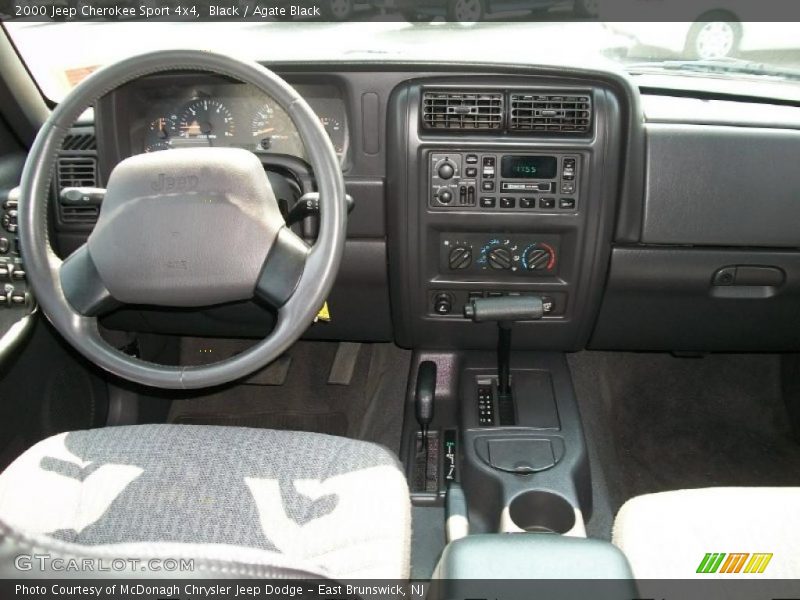 Black / Agate Black 2000 Jeep Cherokee Sport 4x4