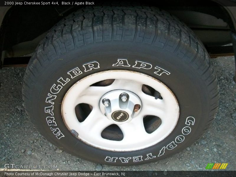 Black / Agate Black 2000 Jeep Cherokee Sport 4x4