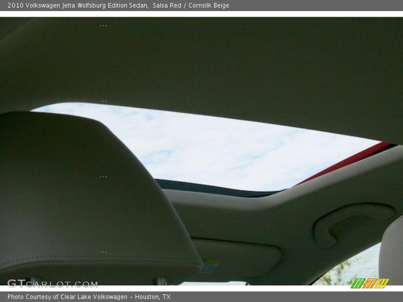 Salsa Red / Cornsilk Beige 2010 Volkswagen Jetta Wolfsburg Edition Sedan