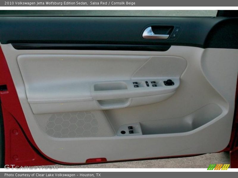 Salsa Red / Cornsilk Beige 2010 Volkswagen Jetta Wolfsburg Edition Sedan