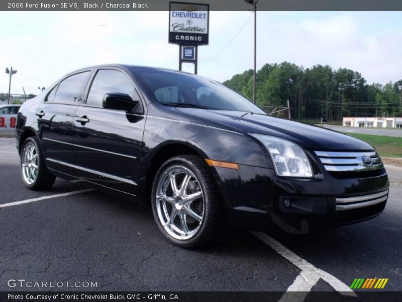 Black / Charcoal Black 2006 Ford Fusion SE V6