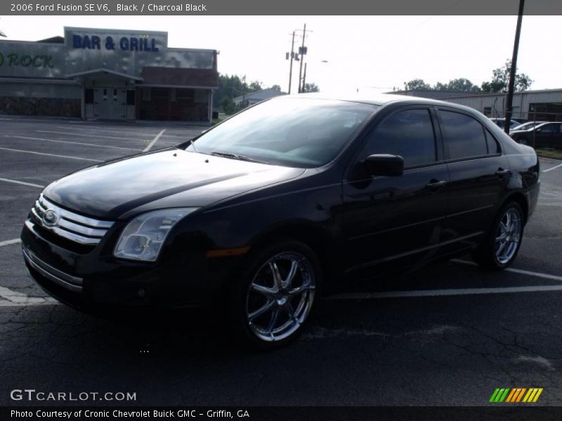 Black / Charcoal Black 2006 Ford Fusion SE V6
