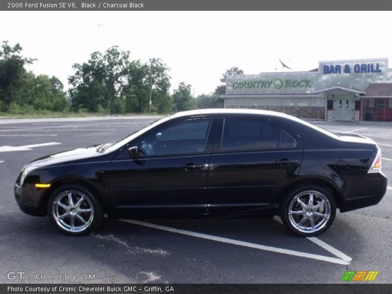 Black / Charcoal Black 2006 Ford Fusion SE V6